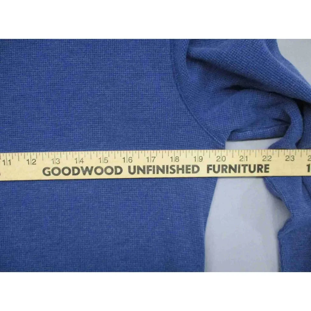 Banana Republic Blue Crew‎ Neck Relaxed Fit Pullover Sweater Unisex Size M